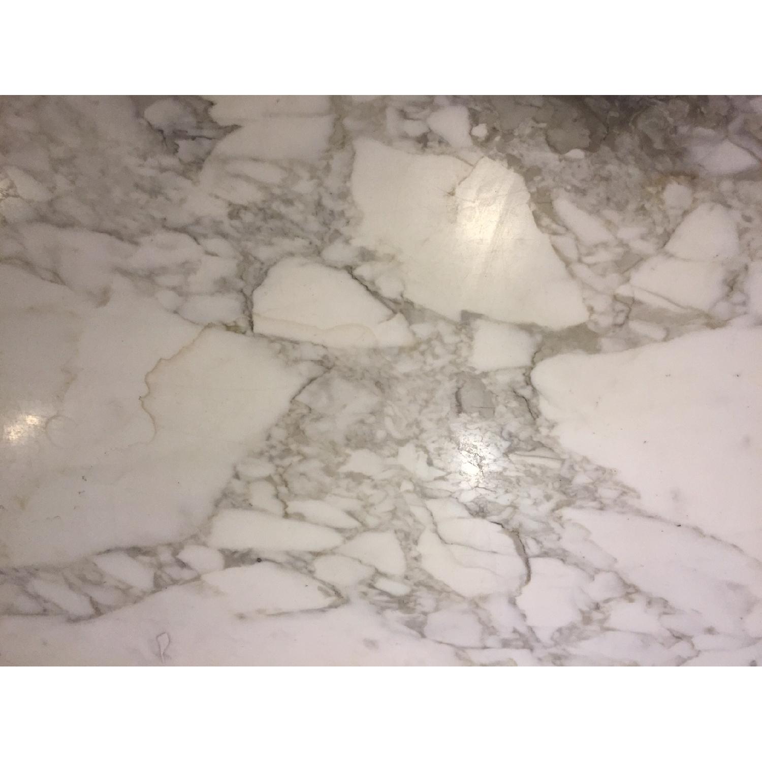 Florence Knoll Rosewood Marble Dining Table - image-4