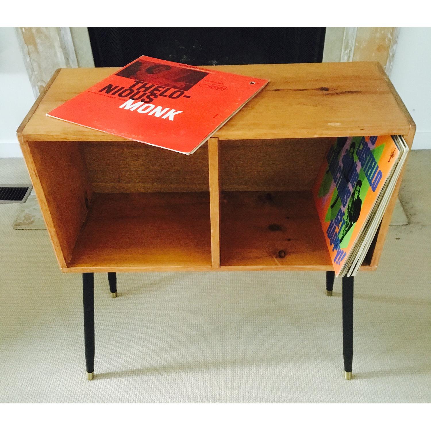 Vintage LP Record Album Storage Cabinet - image-3