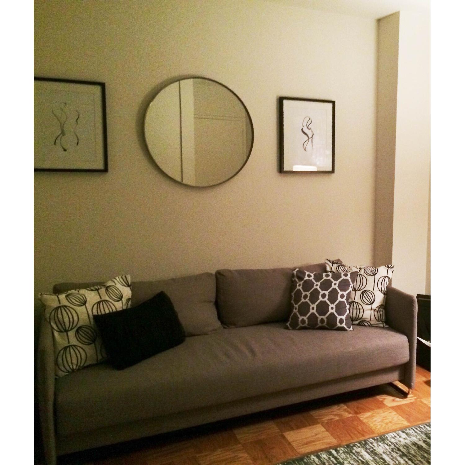 CB2 Tandom Sleeper Sofa in Grey - image-2