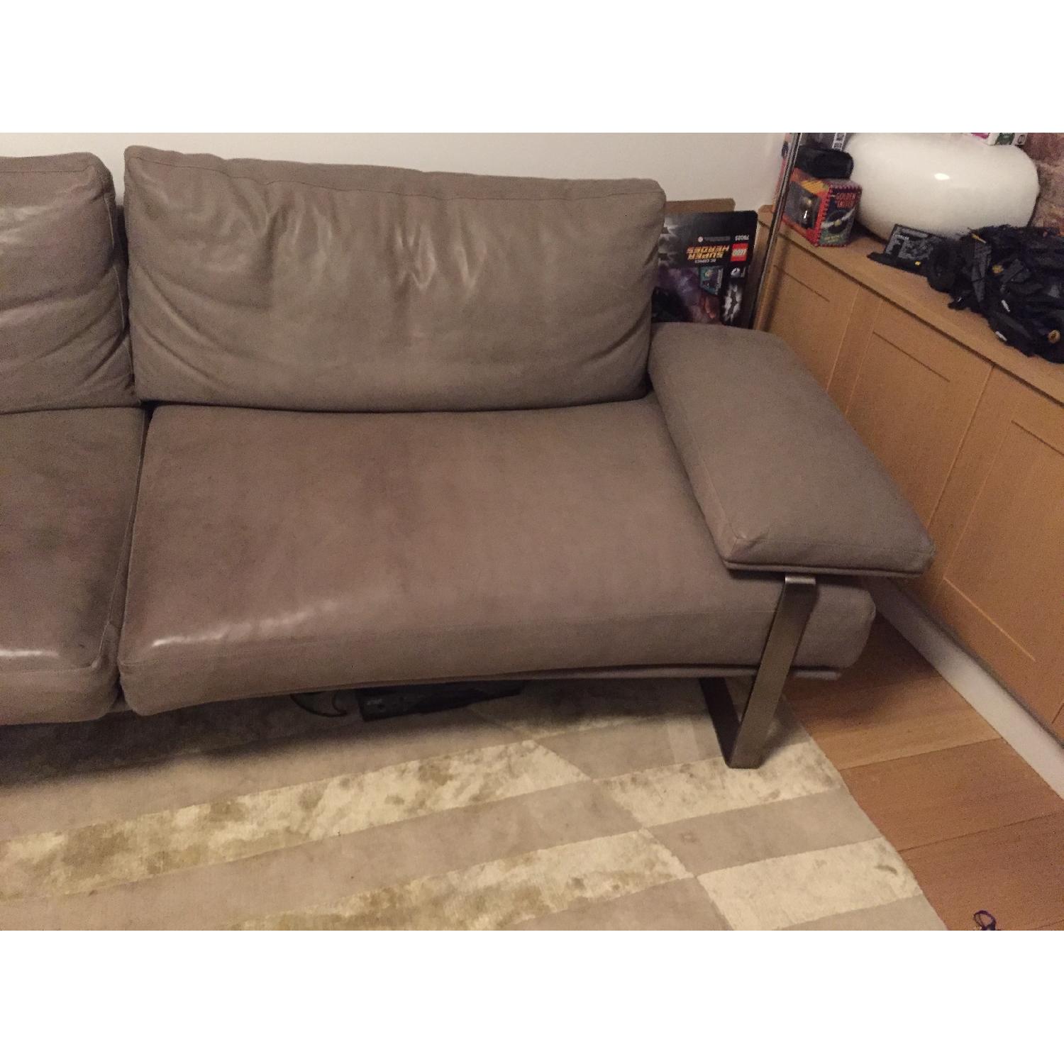 Molteni & C Still Leather Sofa - image-6