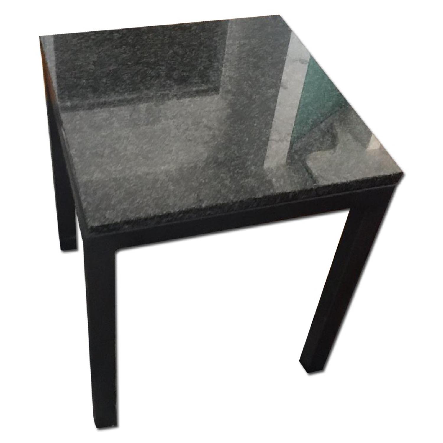 Black Marble End Tables AptDeco