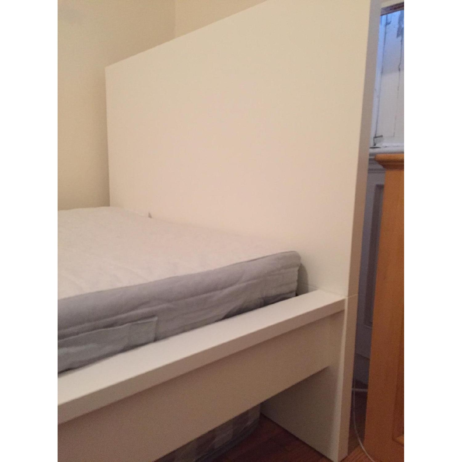 Ikea Malm High Twin Bed Frame in White - image-3