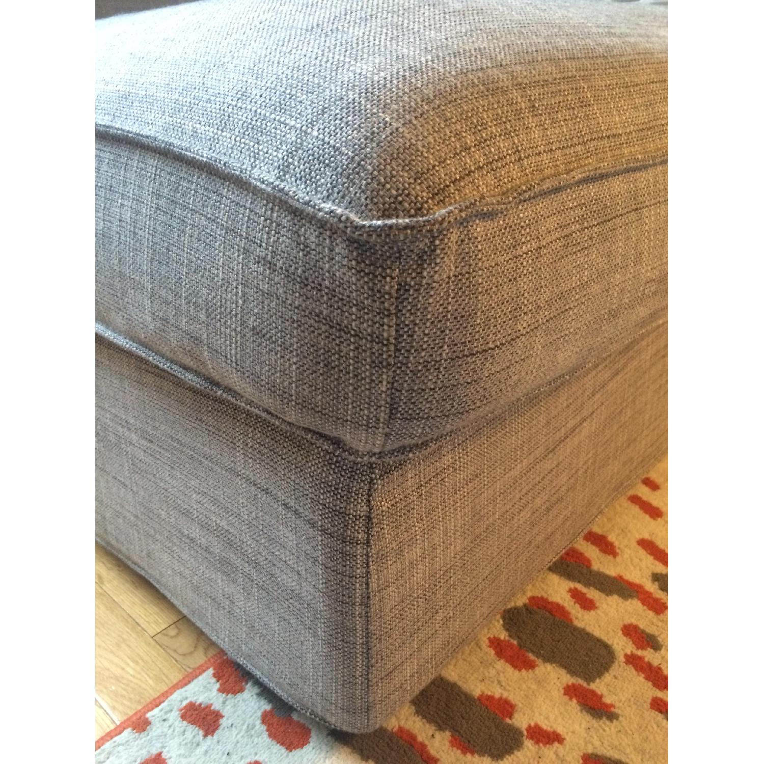 Ikea Kivik Chaise Lounge in Isunda Gray - image-1