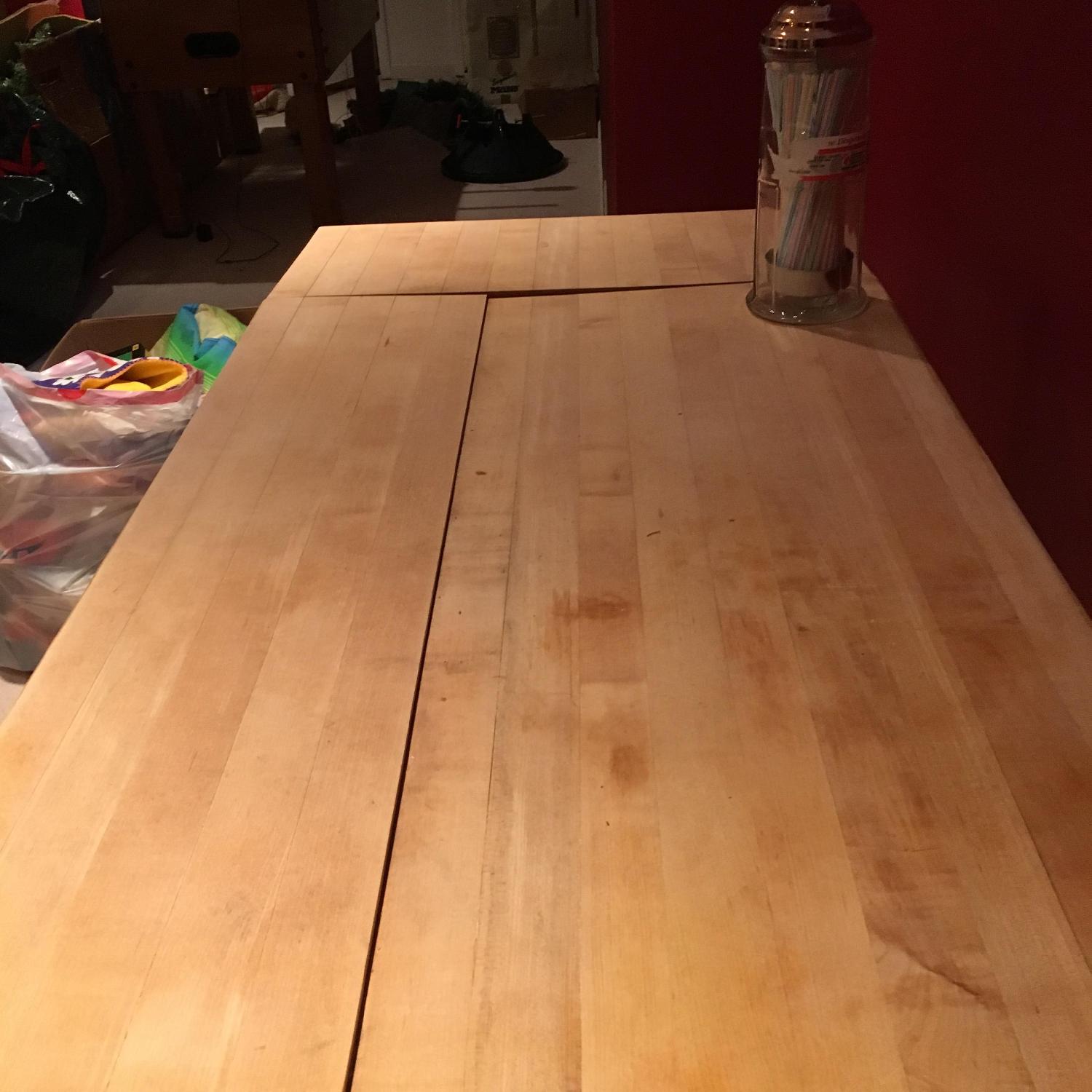 Industrial Butcher Block/Kitchen Island - image-3