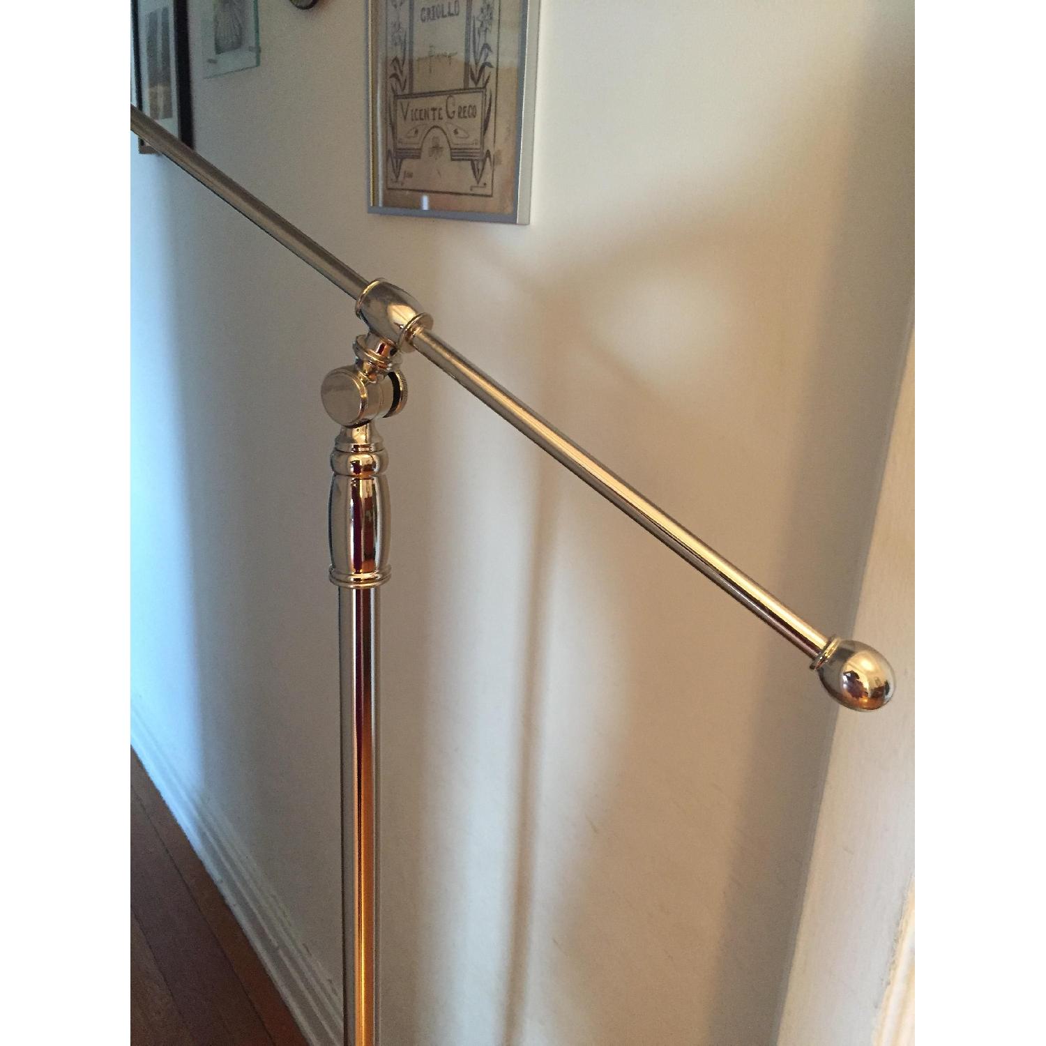 Pottery Barn Silver Cantilevered Floor Lamp - image-3