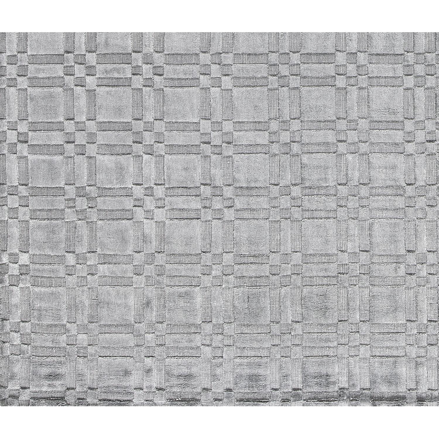 Modern Contemporary Hand Knotted Wool Rug - image-2
