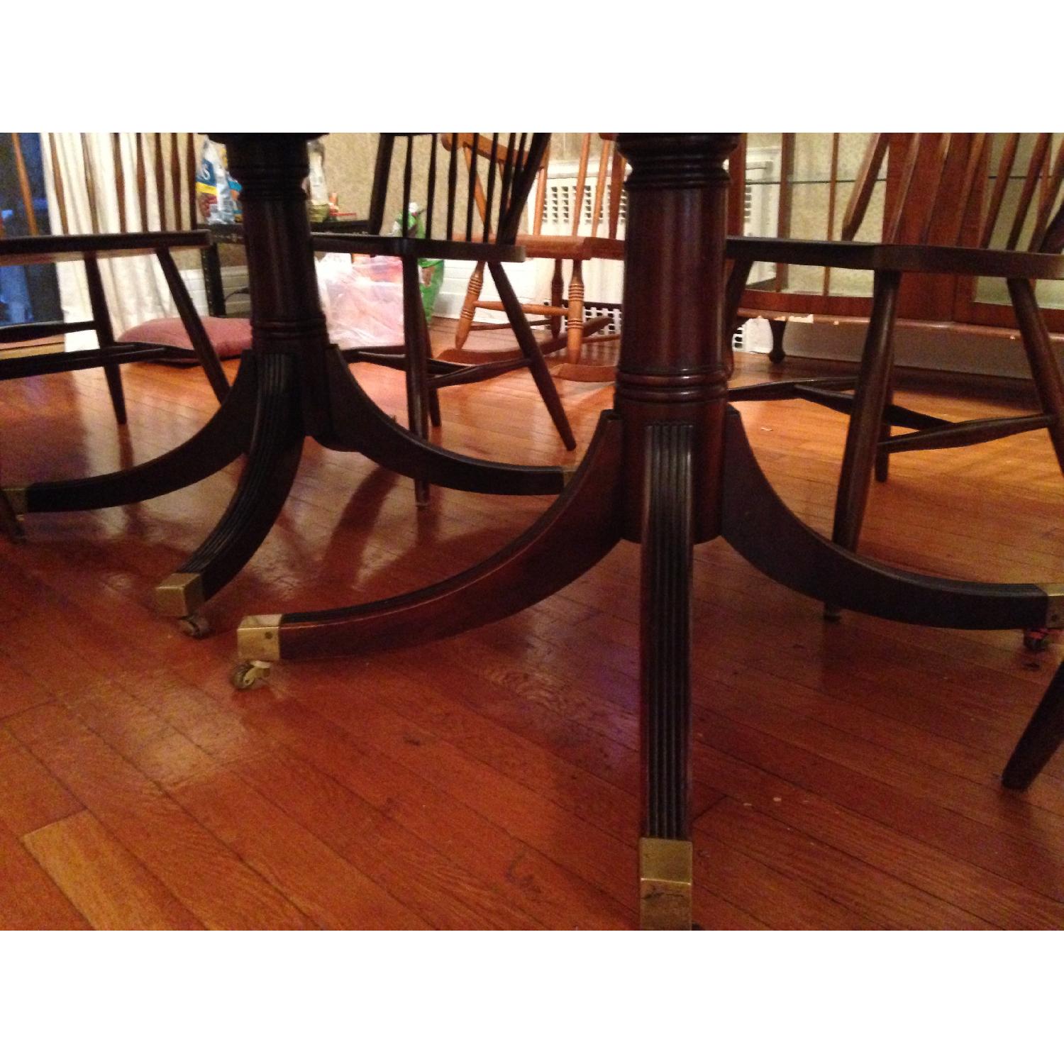 Extendable Mid Century Wooden Dining Set - image-8