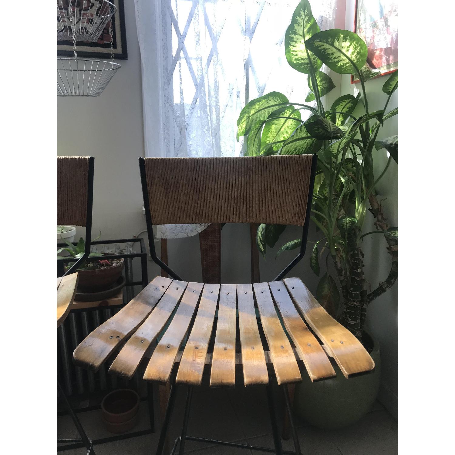 Arthur Umanoff Jute Bar Stools - image-3