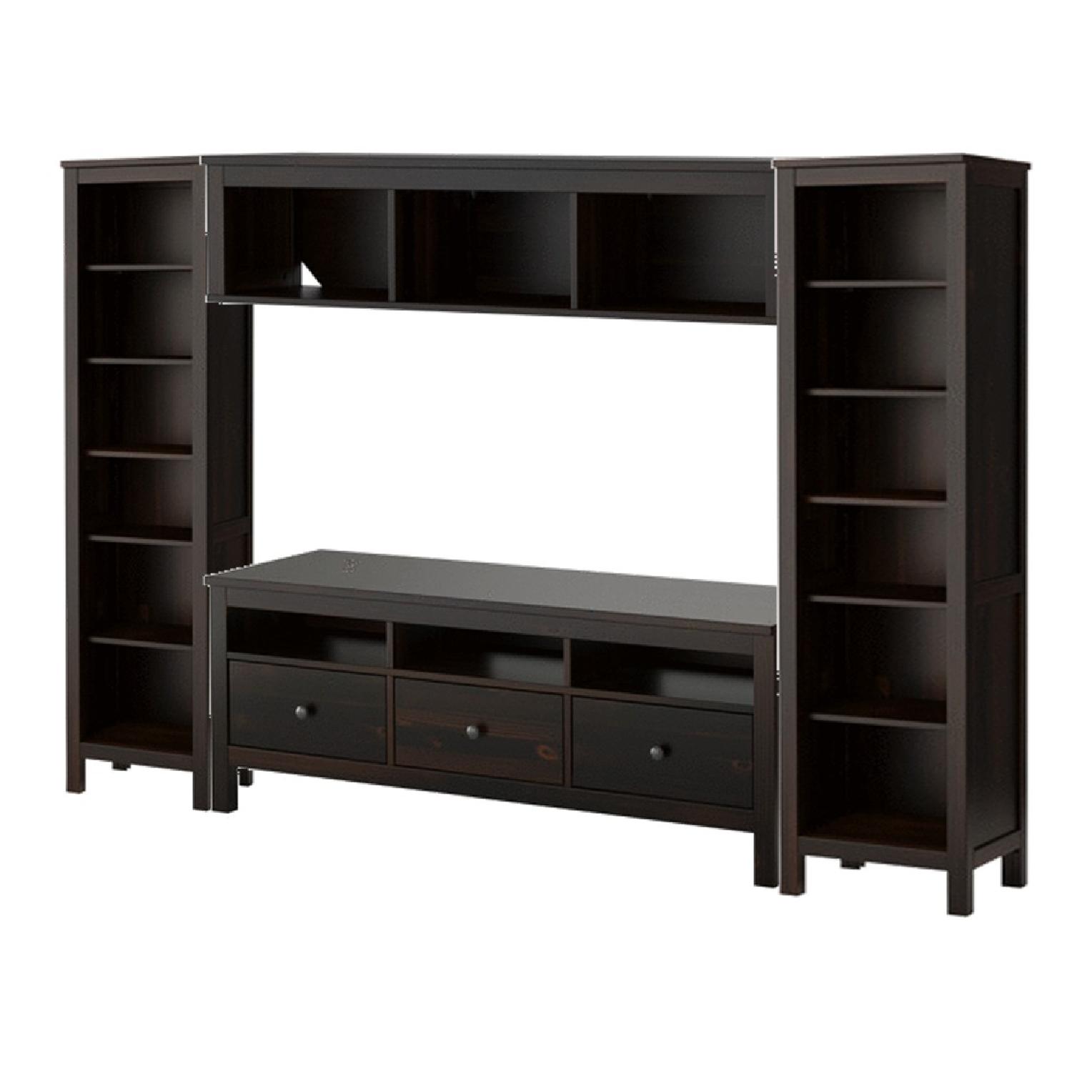 Ikea Hemnes Entertainment Center - AptDeco