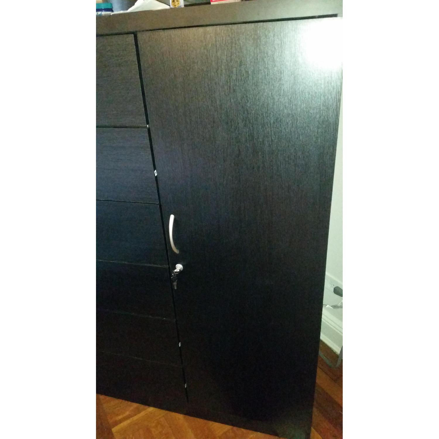 zipcode design dresser Azhar 47.2'' H Natural Rattan 5-Drawer Dresser