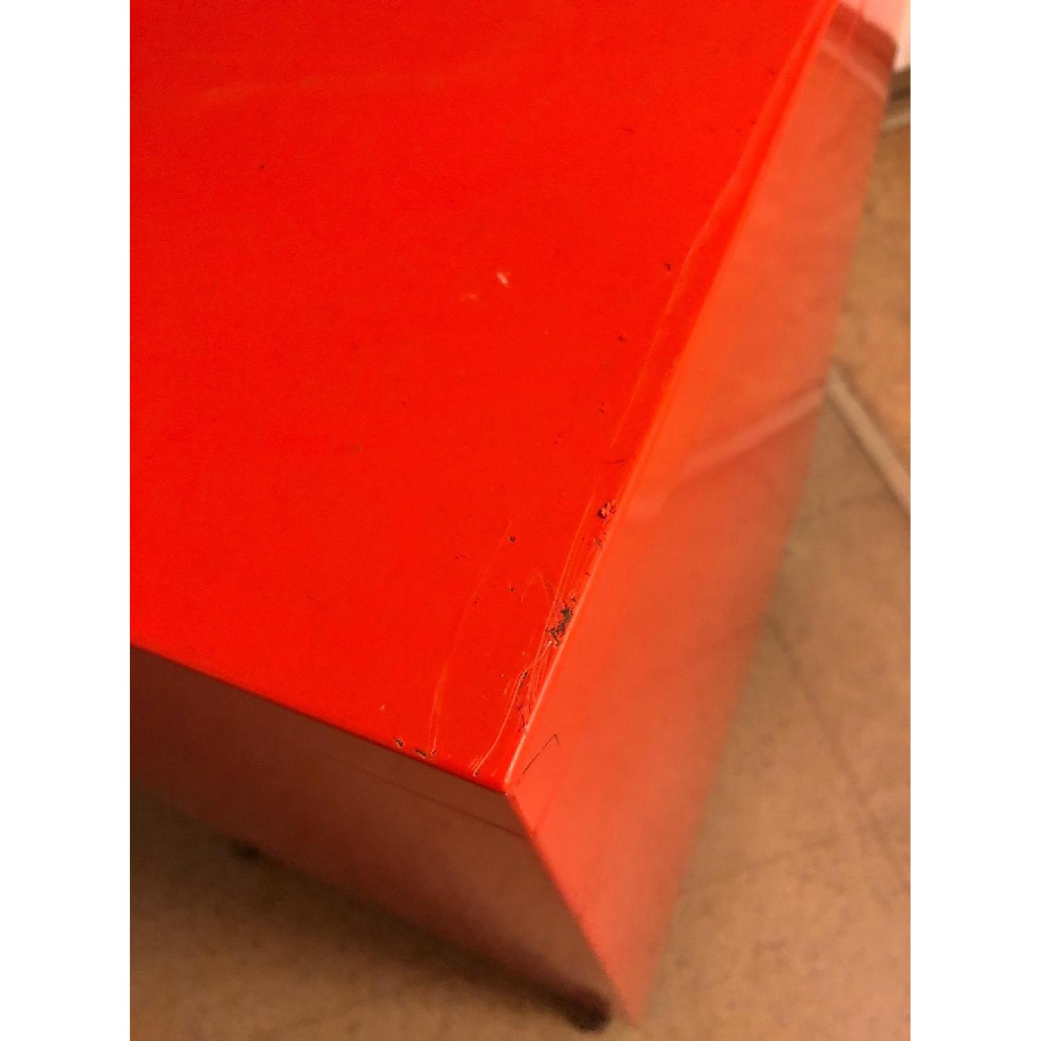 CB2 Orange TPS 3Drawer Filing AptDeco