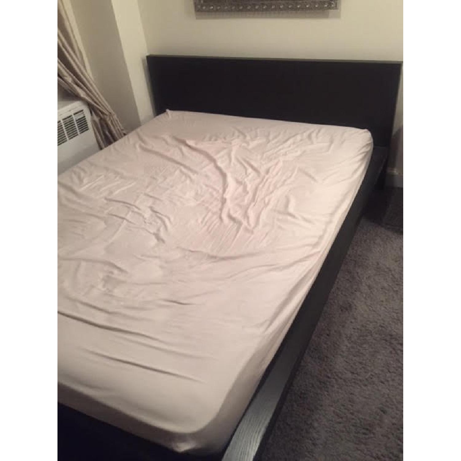 Ikea Malm Queen High Bed Frame w/ Headboard - image-2