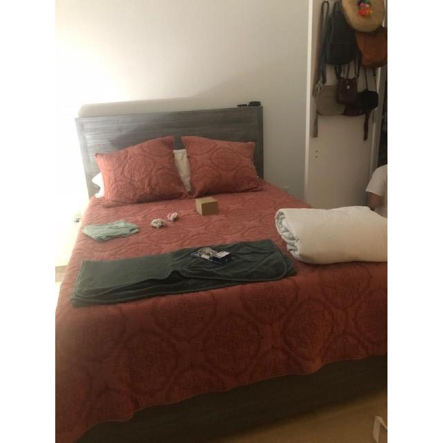 Grain Wood Furniture Montauk Solid Wood Bed in Rustic Grey AptDeco