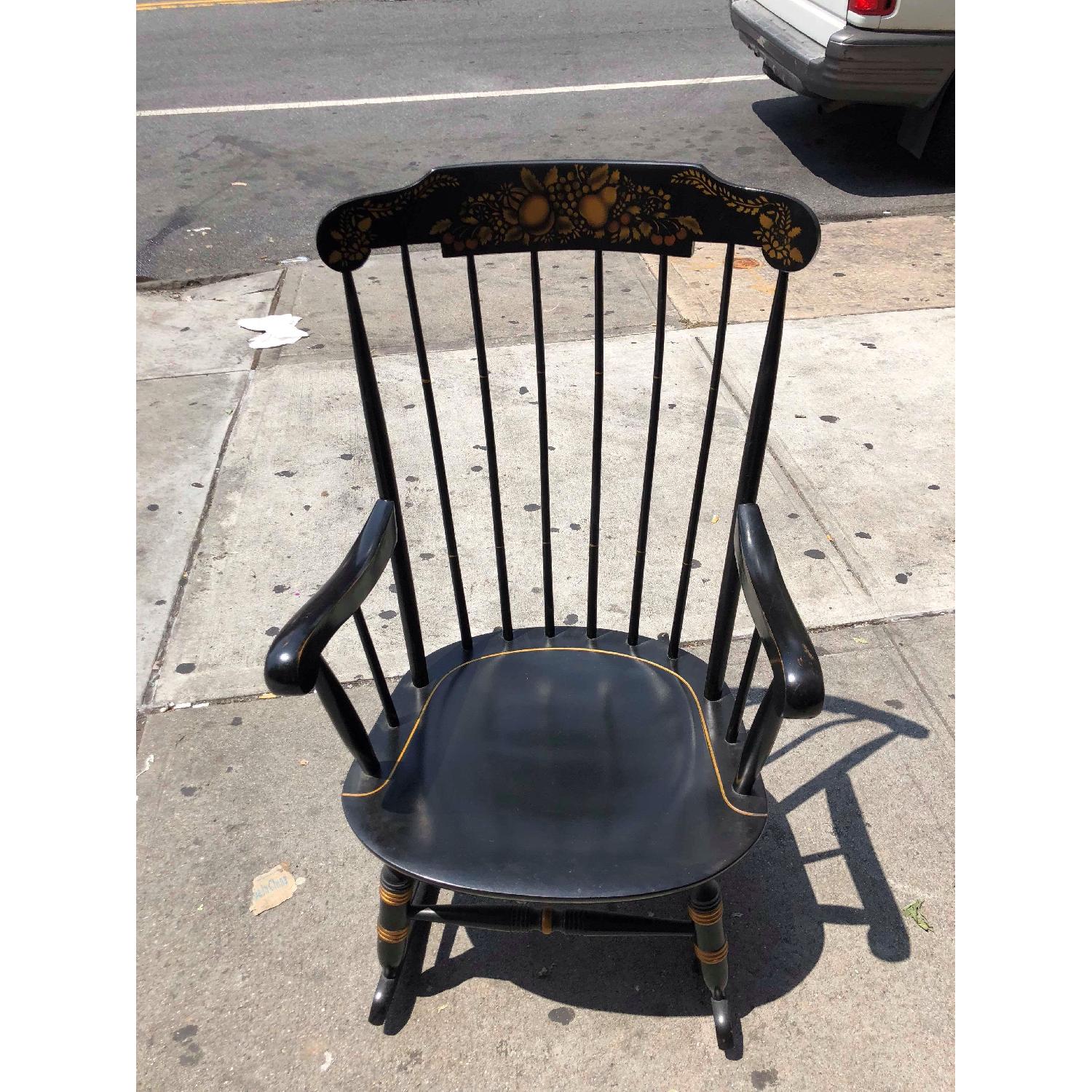 Vintage Nichols & Stone Hitchcock Rocking Chair - image-2