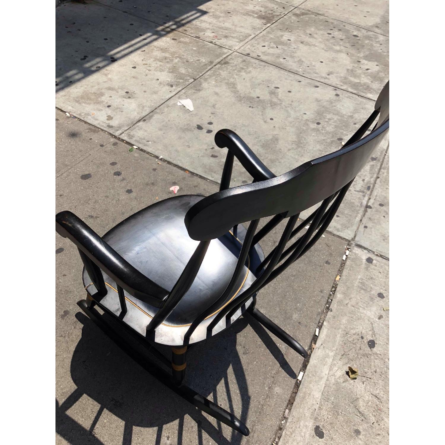 Vintage Nichols & Stone Hitchcock Rocking Chair - image-7