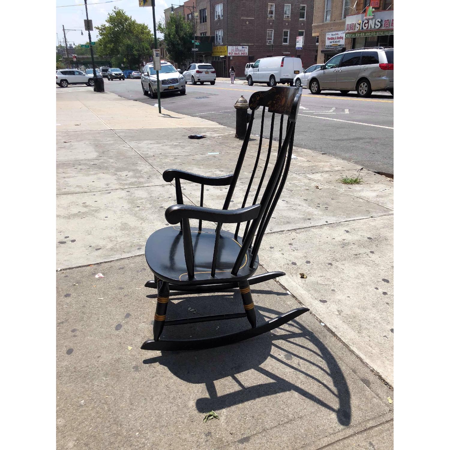 Vintage Nichols & Stone Hitchcock Rocking Chair - image-8