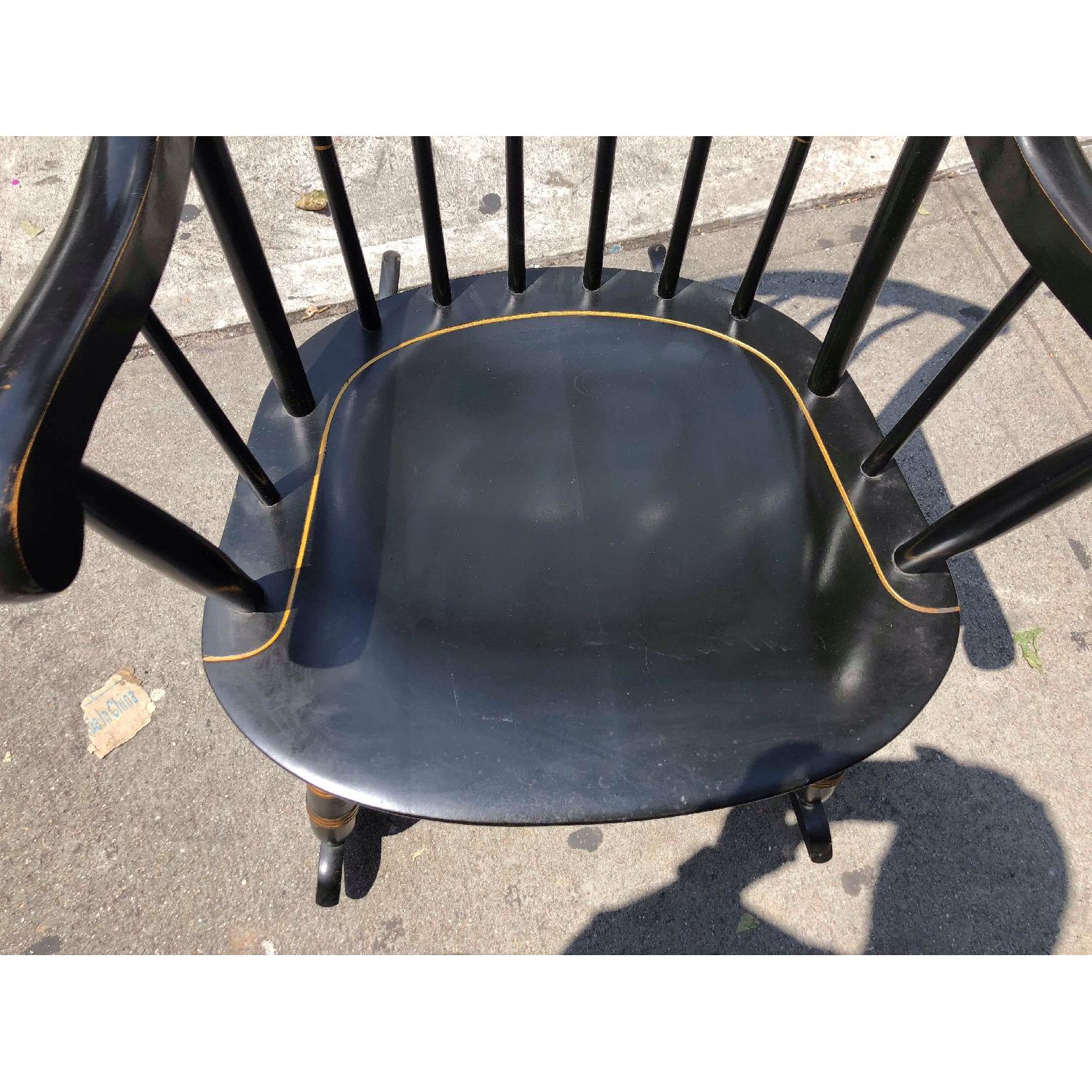 Vintage Nichols & Stone Hitchcock Rocking Chair - image-9