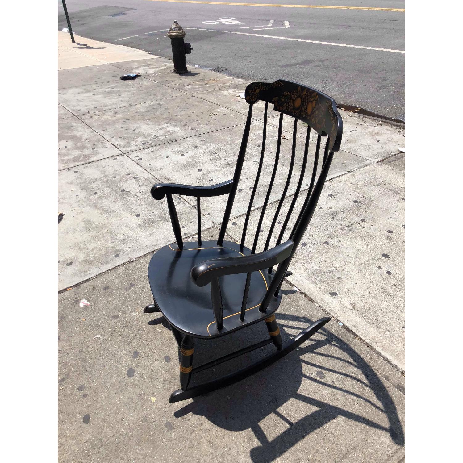Vintage Nichols & Stone Hitchcock Rocking Chair - image-18