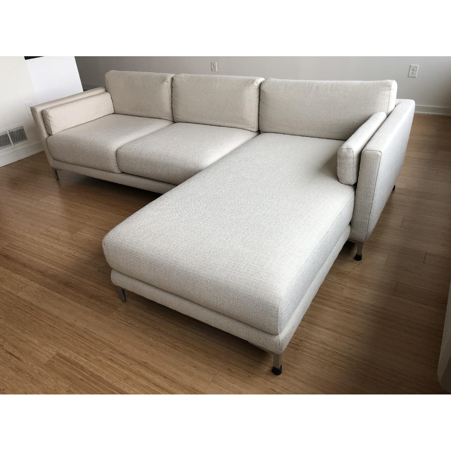 CB2 District 2-Piece Sectional Sofa - image-2