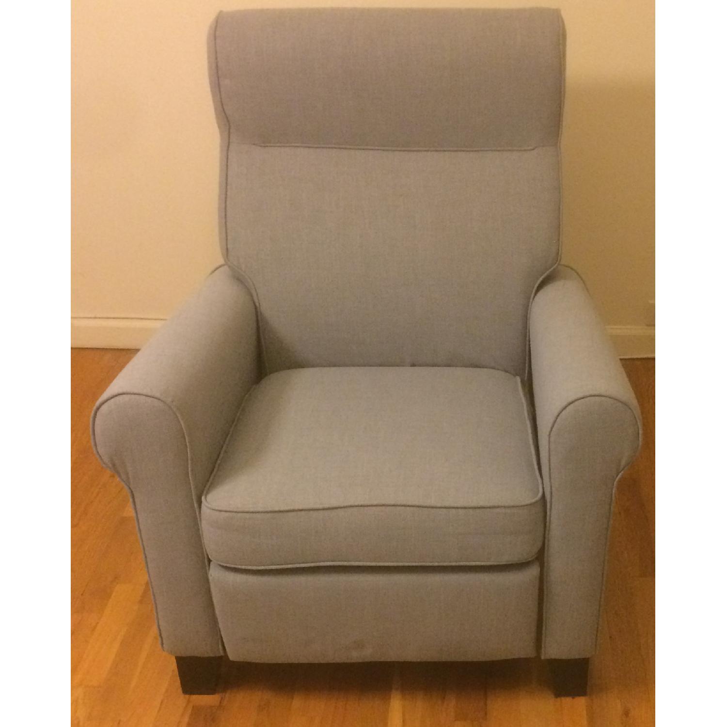 Ikea Muren Light Grey Recliner - AptDeco