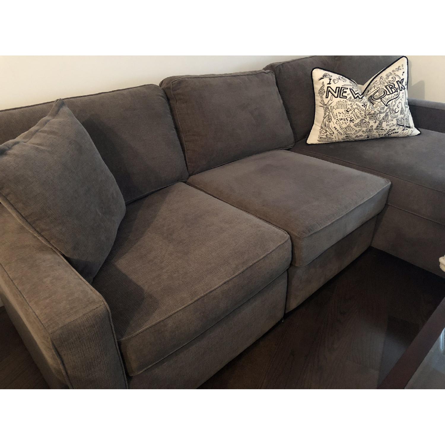 Macy's Radley 3-Piece Fabric Chaise Sectional Sofa - image-1