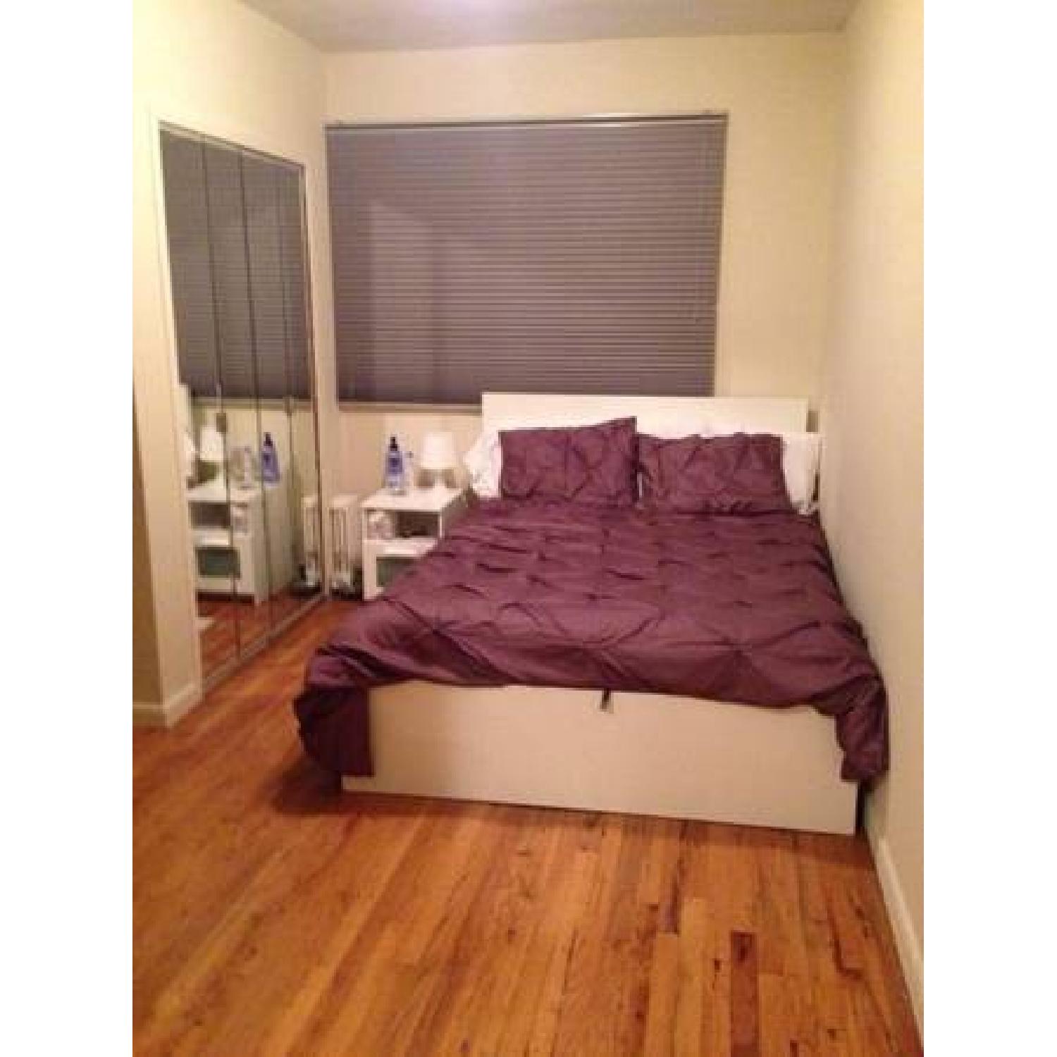 Ikea Malm Lift Top Storage Bed - image-2