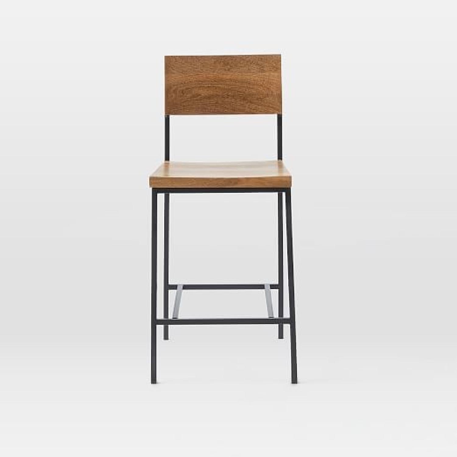 West Elm Rustic Counter Stools - image-3