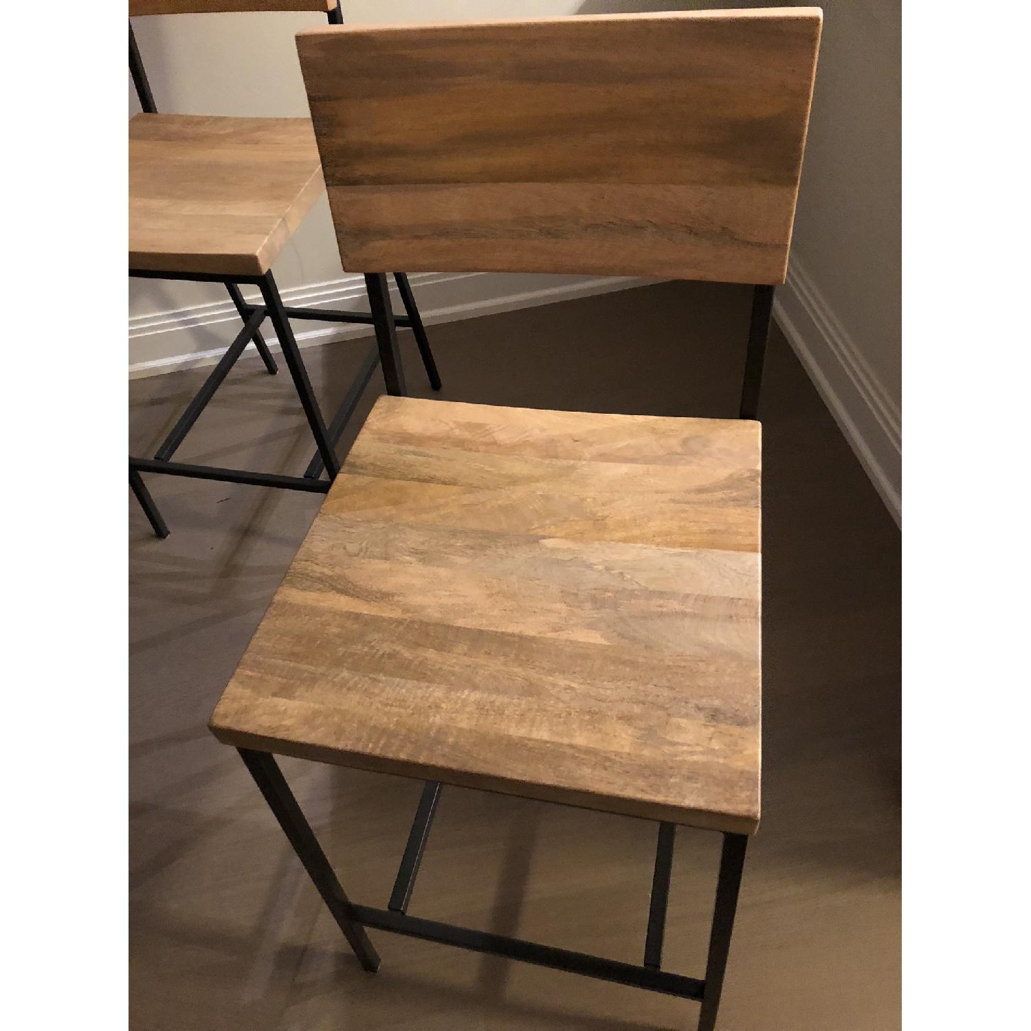 West Elm Rustic Counter Stools - image-7