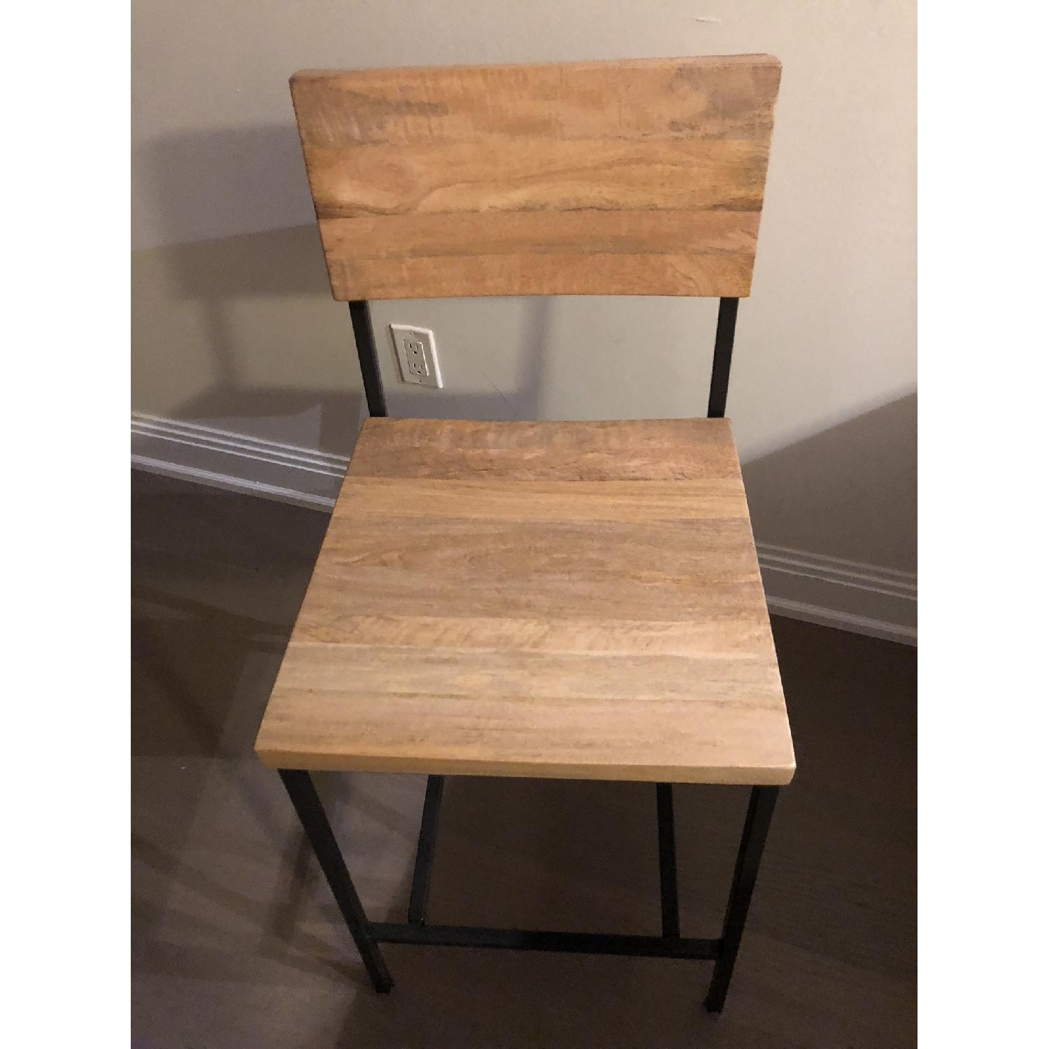 West Elm Rustic Counter Stools - image-11