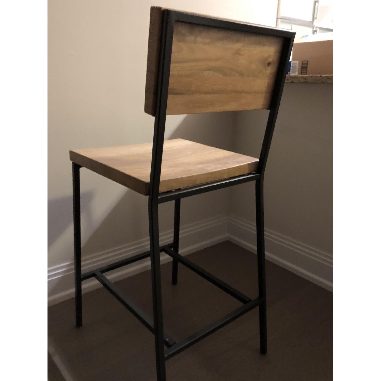 West Elm Rustic Counter Stools - image-12