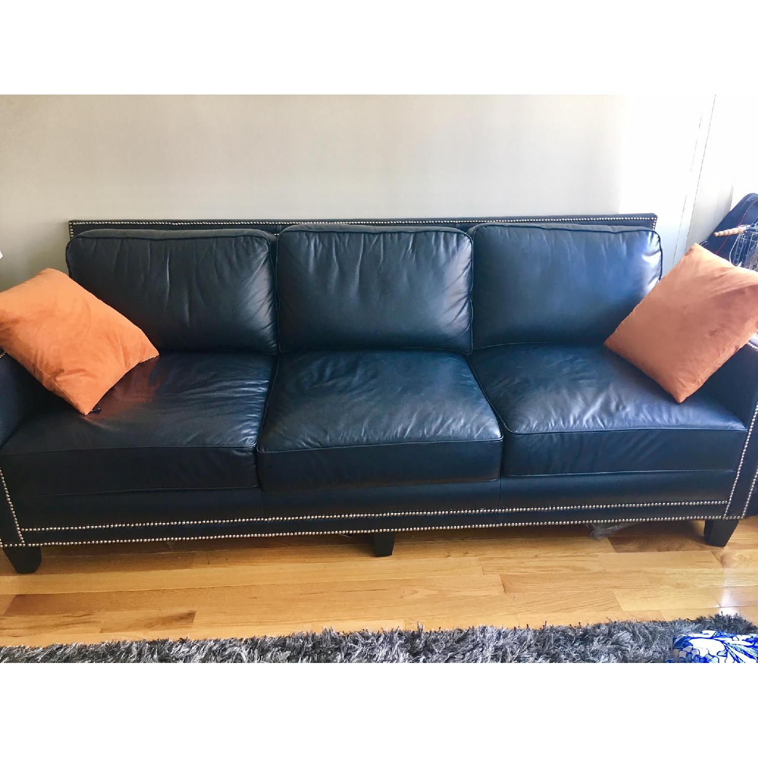 Steve Silver Furniture Hendrix Leather Sofa - image-5