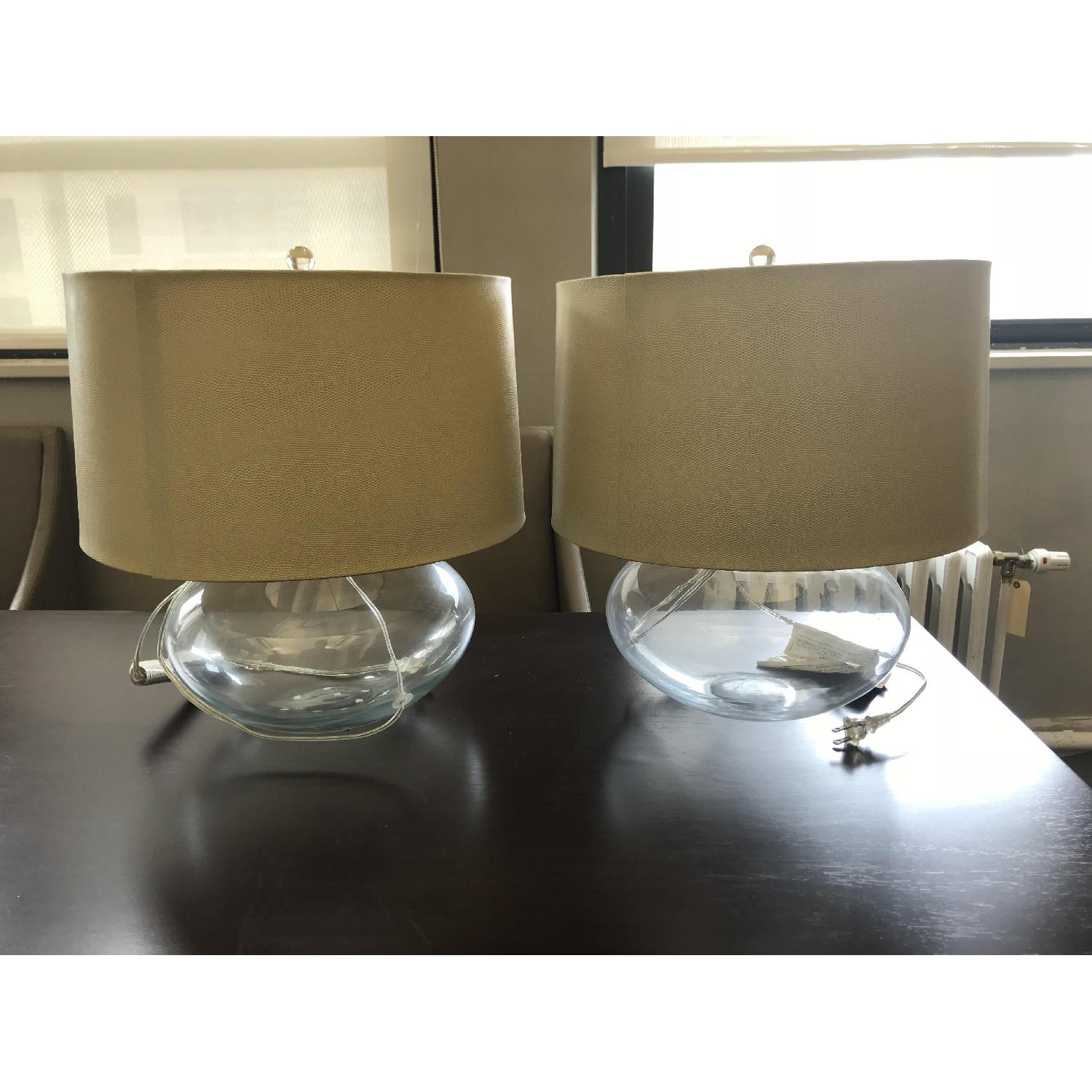 Glass Jug Table Lamps - image-1