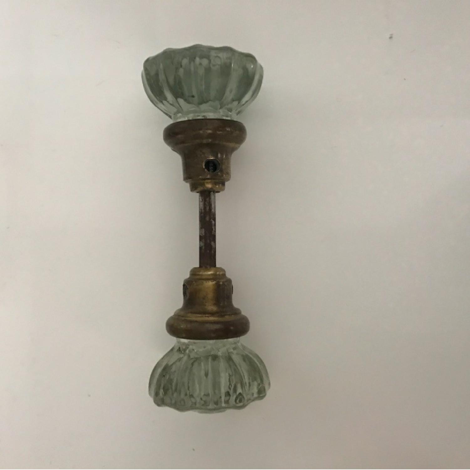 Antique Crystal Door Knobs - image-1