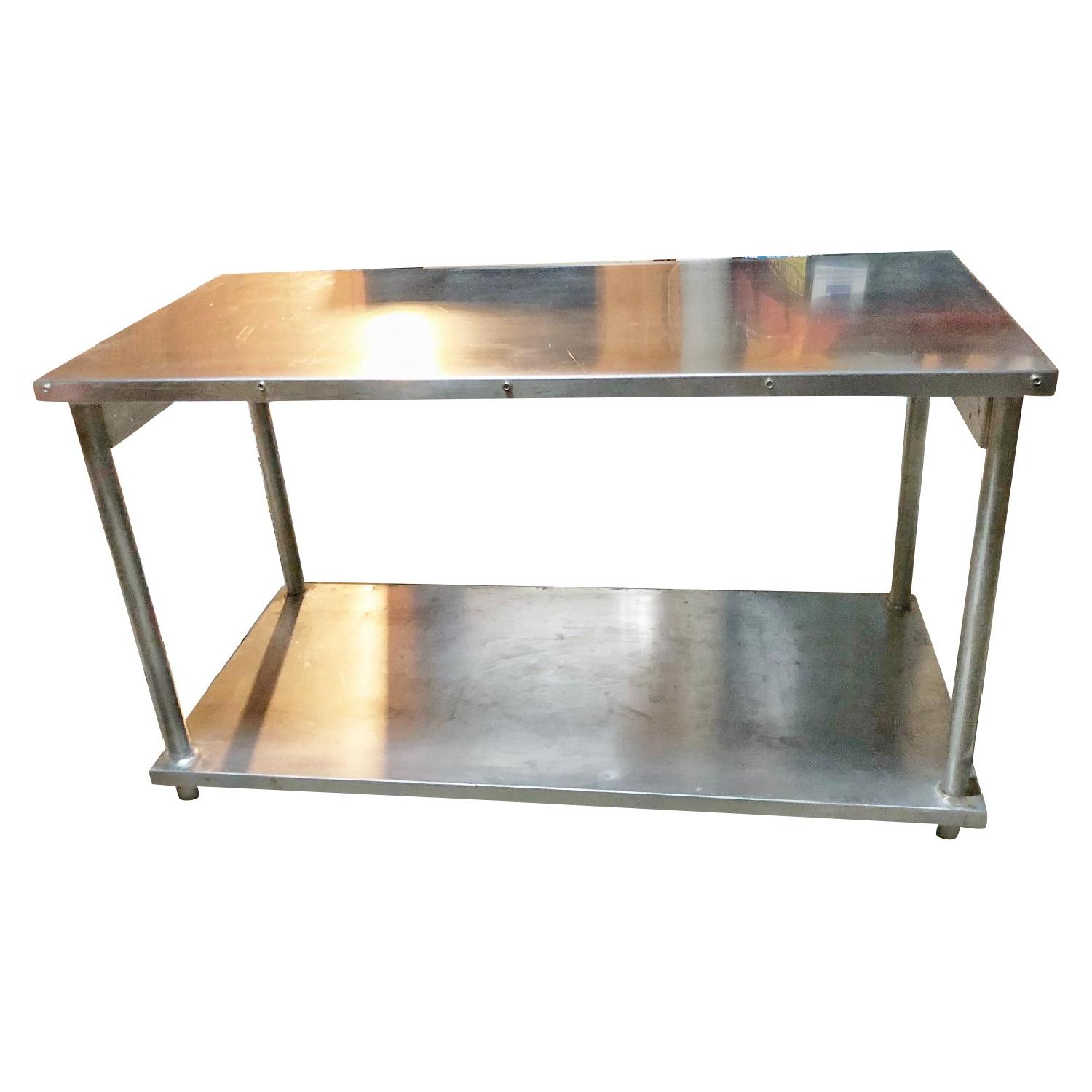 Stainless Steel Table/Kitchen Island - image-0