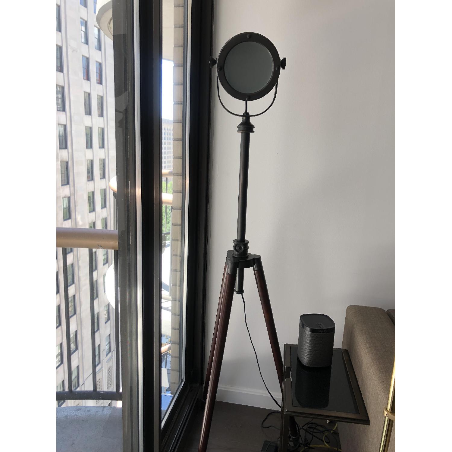 Pottery Barn Photographer's Tripod Floor Lamp - image-1