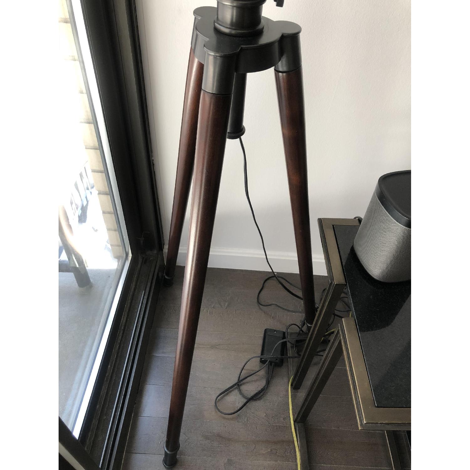 Pottery Barn Photographer's Tripod Floor Lamp - image-4