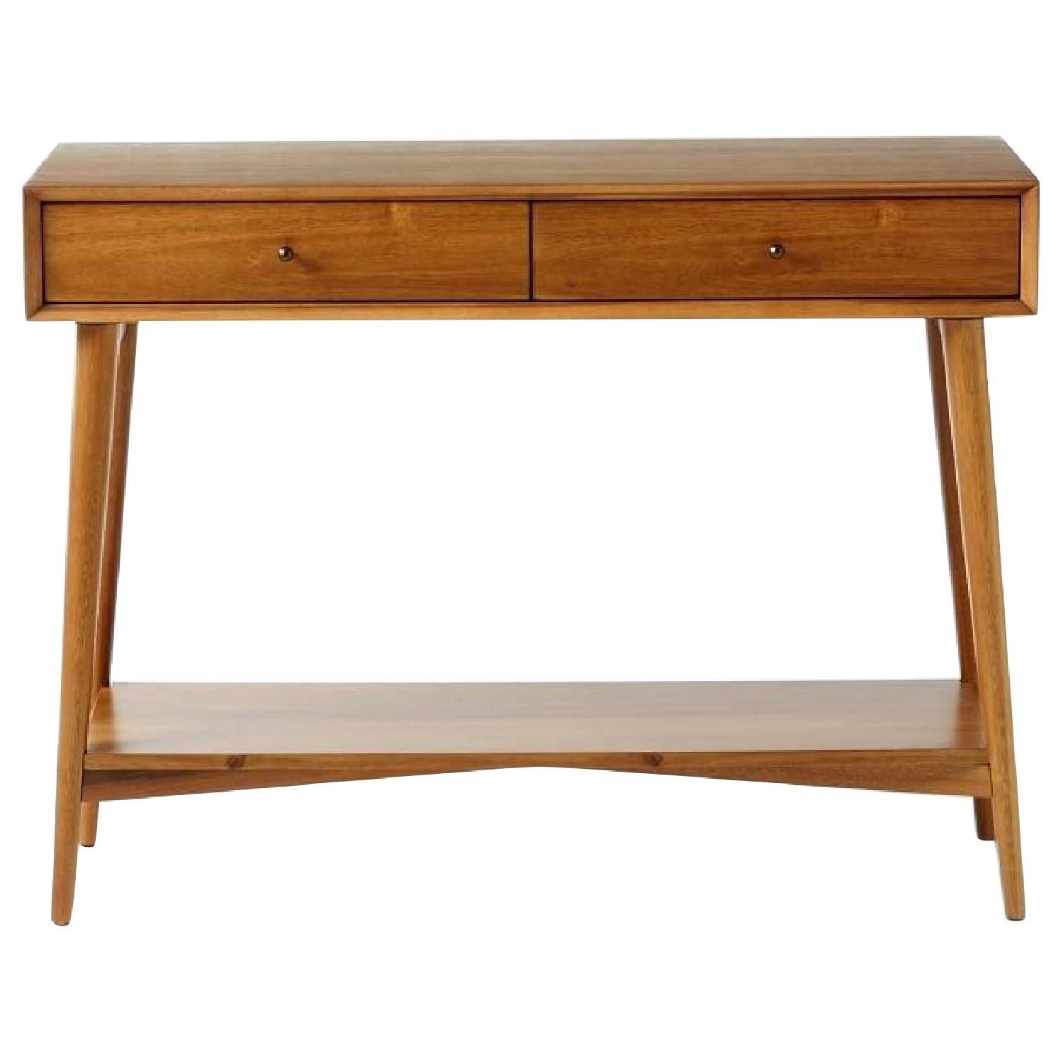 West Elm Mid-Century Console - image-0