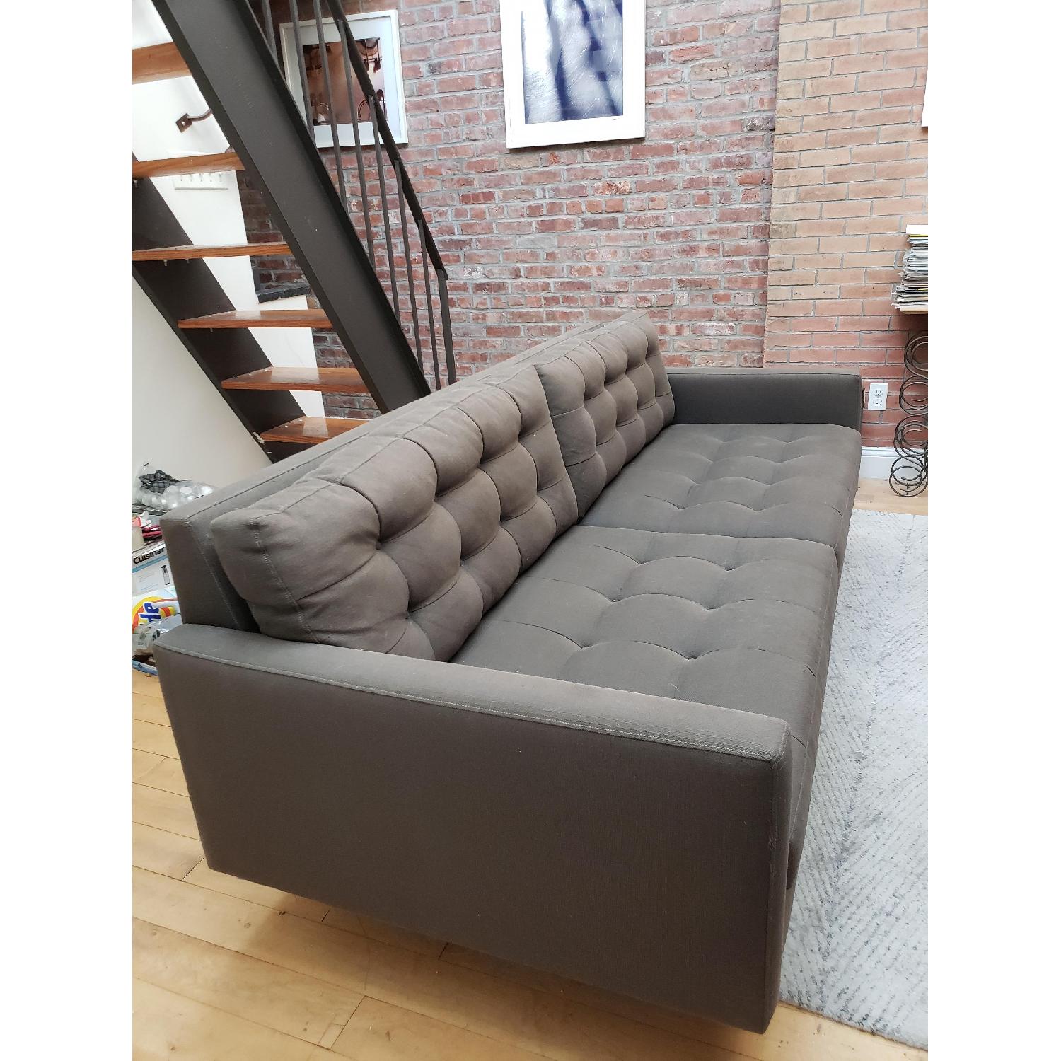 Crate & Barrel Petrie Mid Century Sofa - image-3