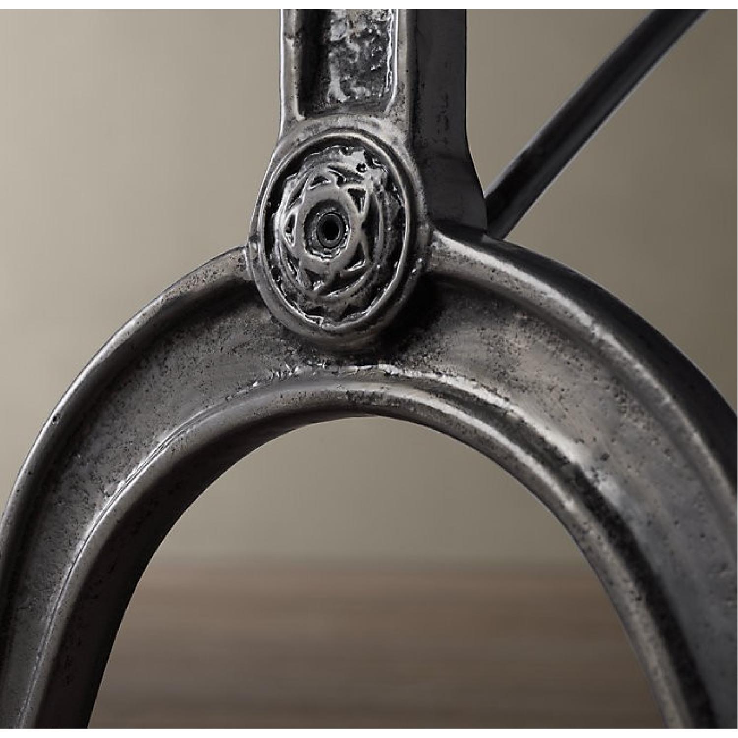 Restoration Hardware Steel Desk - image-7