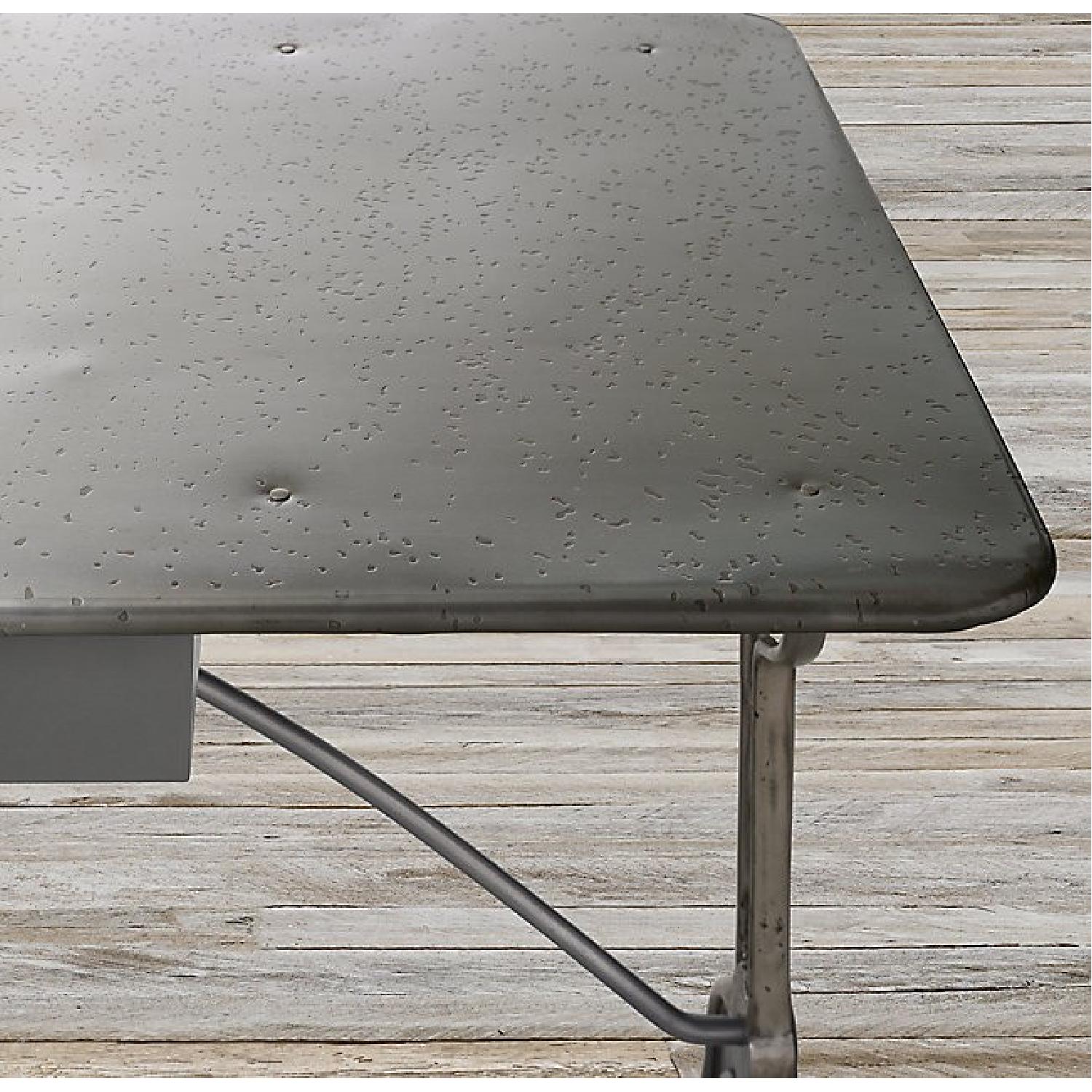 Restoration Hardware Steel Desk - image-8