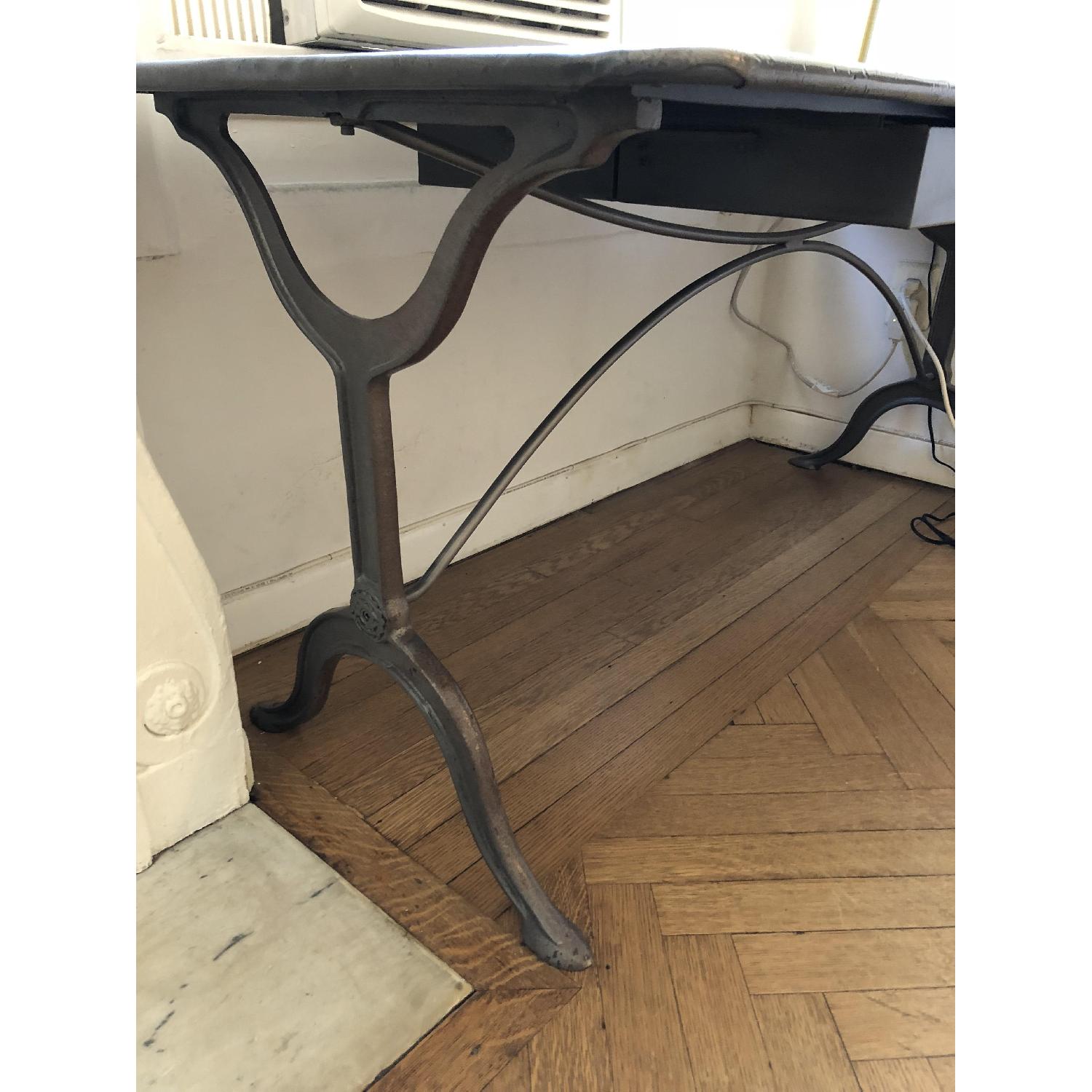 Restoration Hardware Steel Desk - image-11