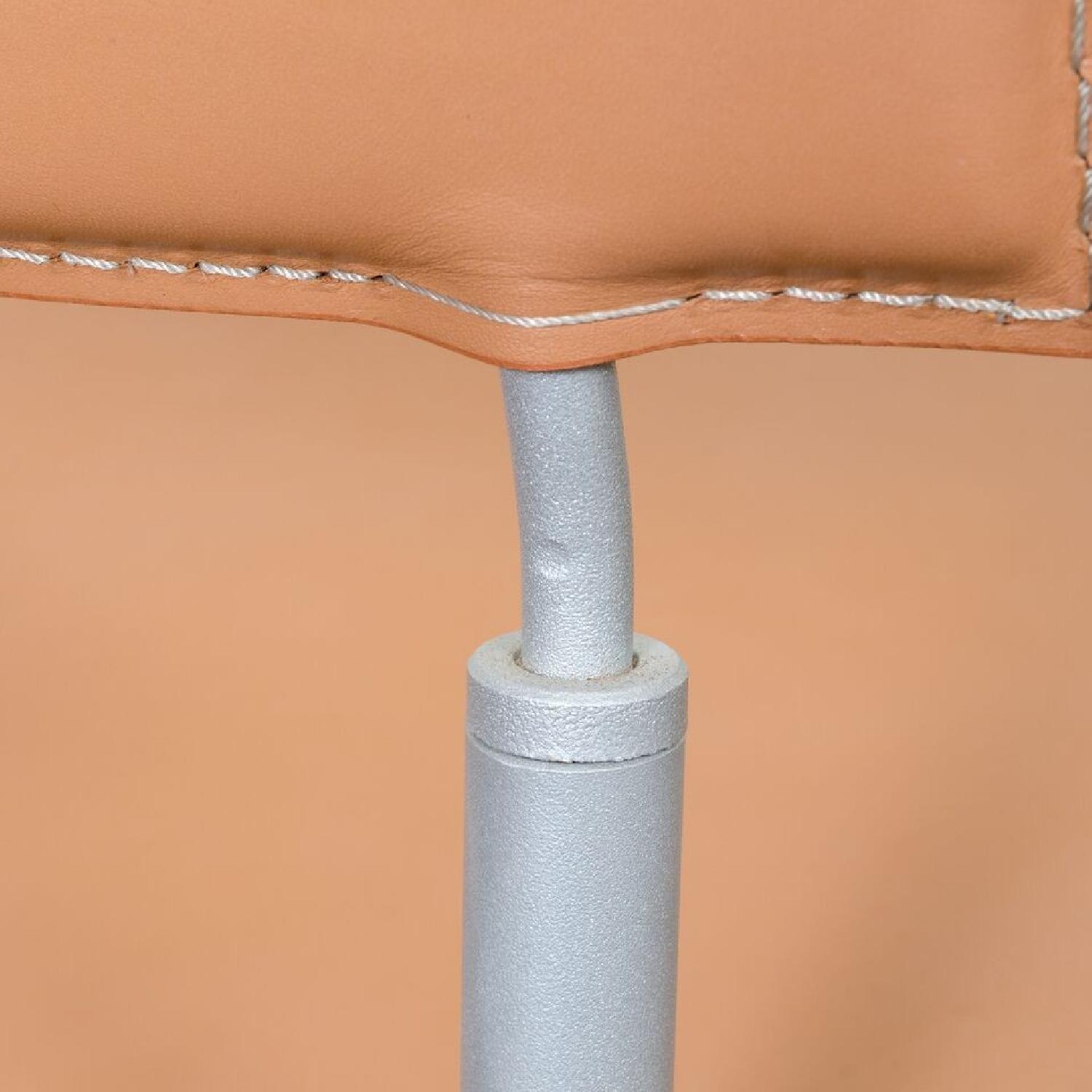 Knoll Italian Leather Dining Chairs - image-3