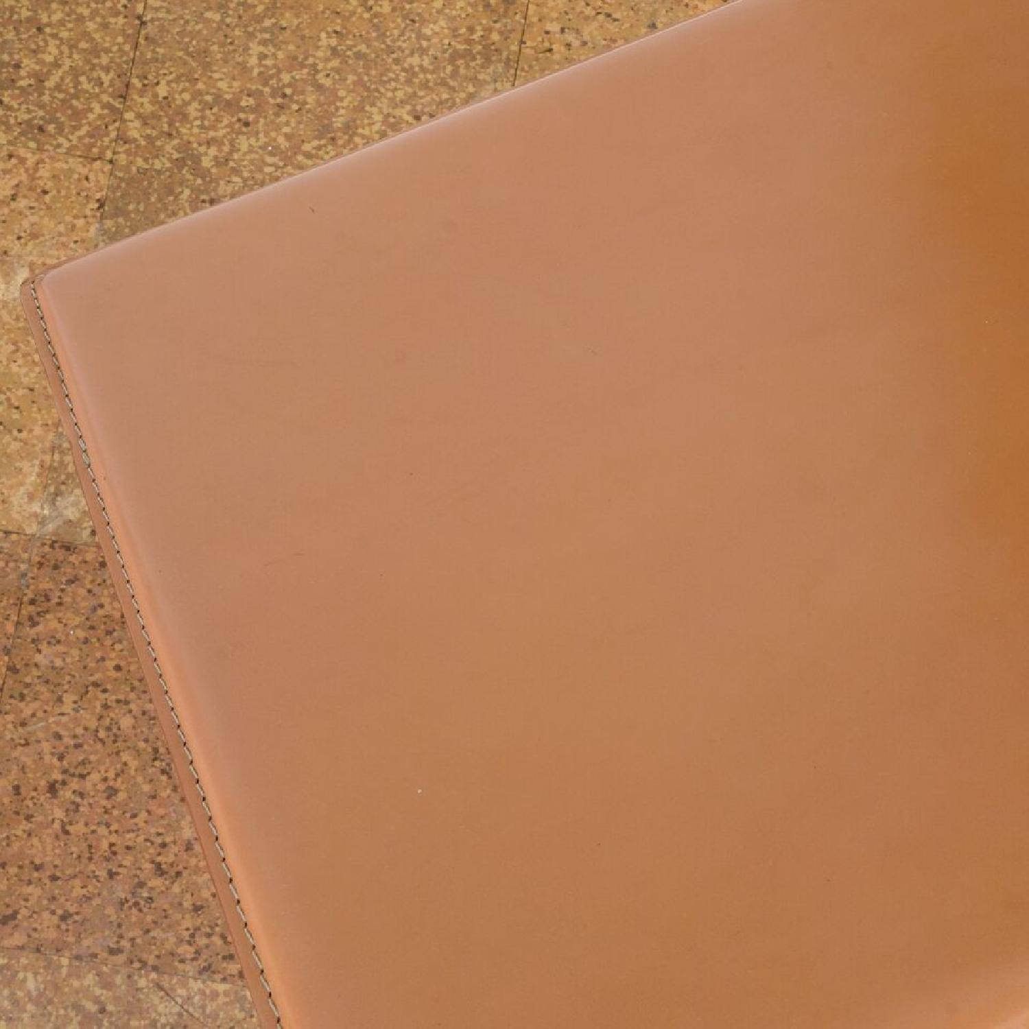 Knoll Italian Leather Dining Chairs - image-5