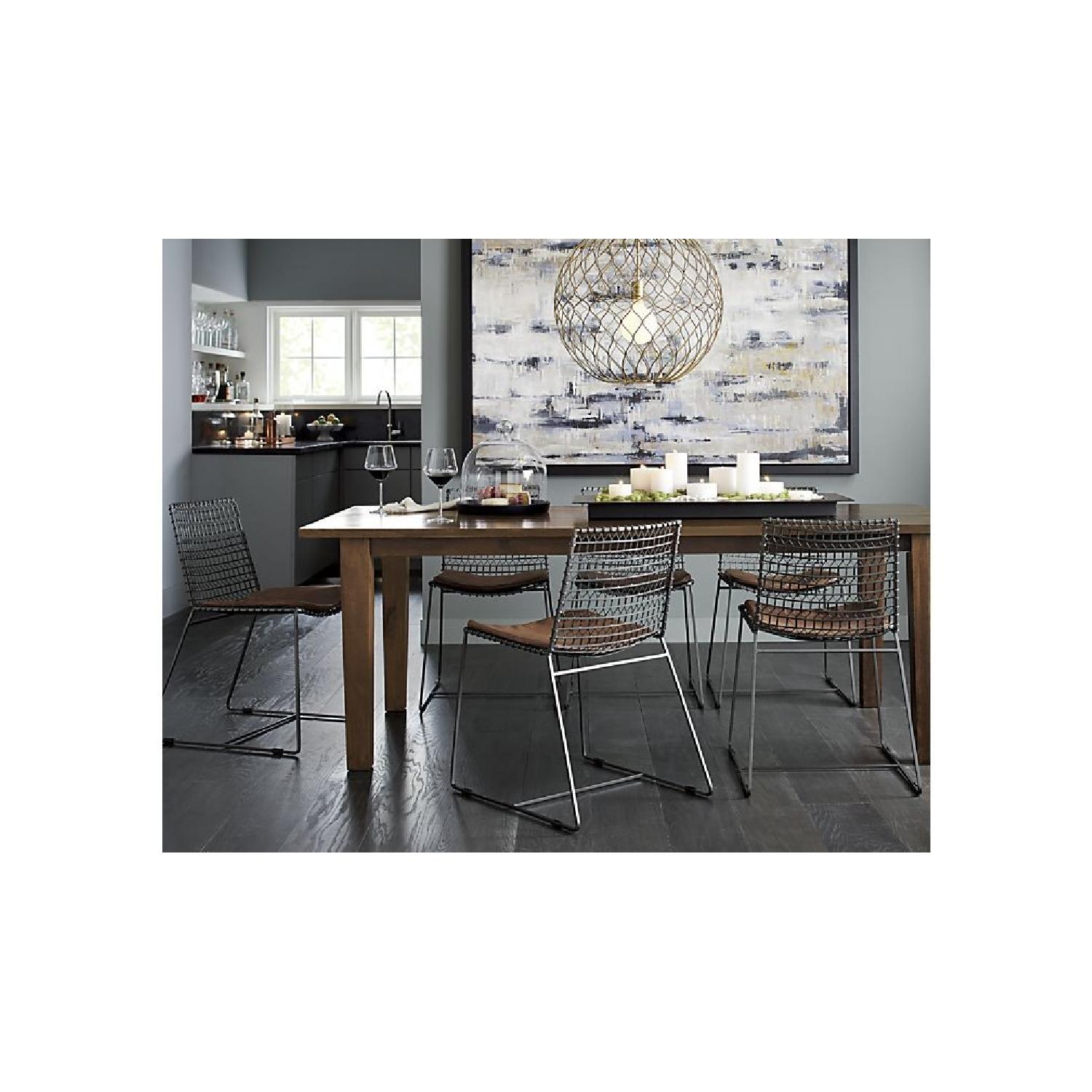 Crate & Barrel Basque Dining Table