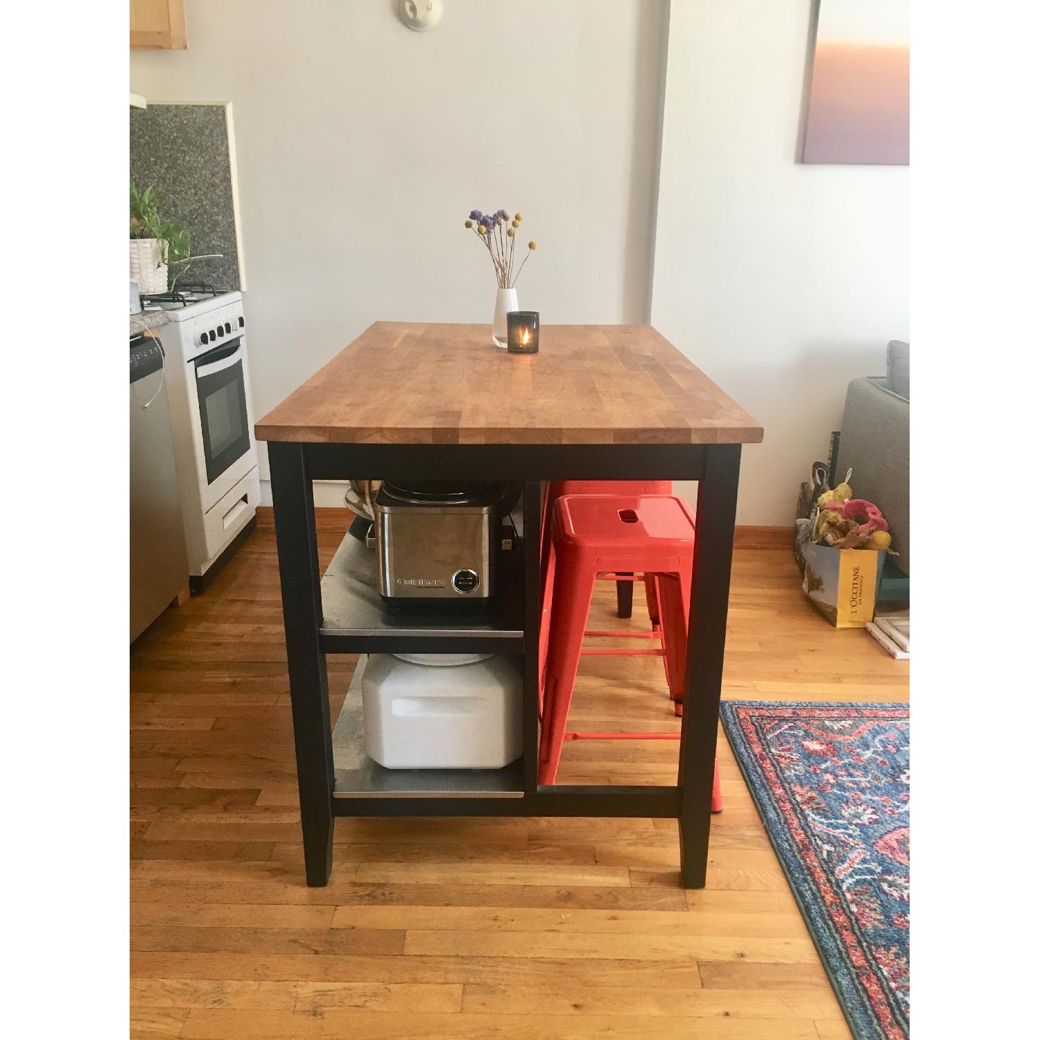 イケア　STENSTORP  アイランドキッチン Ikea Stenstorp Kitchen Island - AptDeco