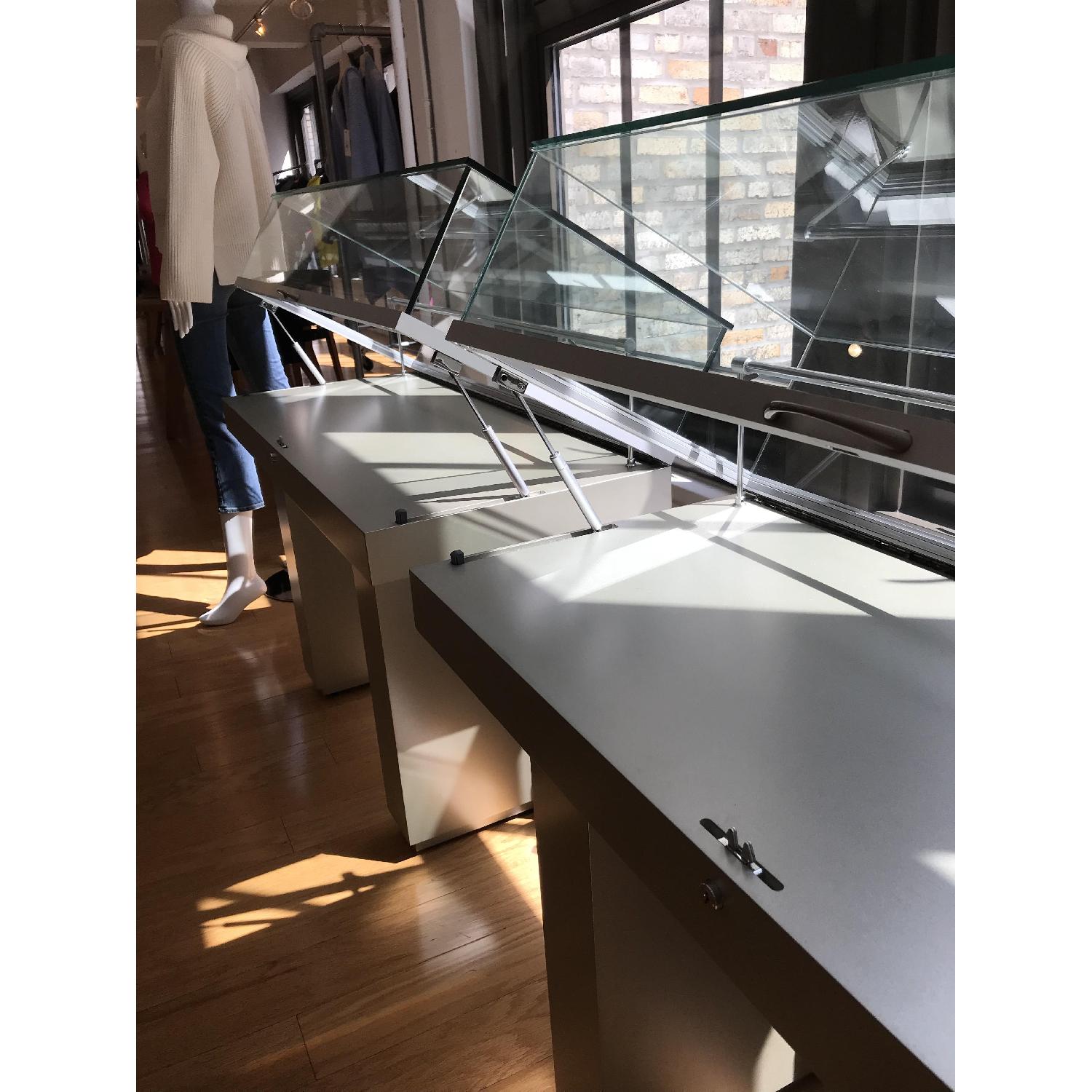 Semi-Gloss Silver Jewelry Display Cases - image-2