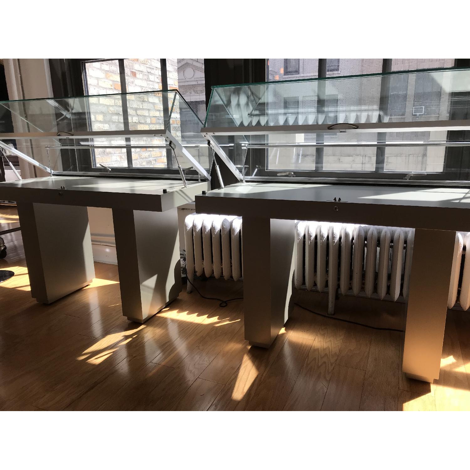 Semi-Gloss Silver Jewelry Display Cases - image-7