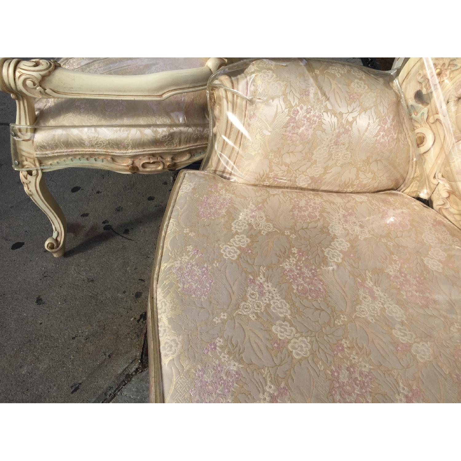 Cellini Furniture Crafters Vintage French Sofa w/ Cover - image-5