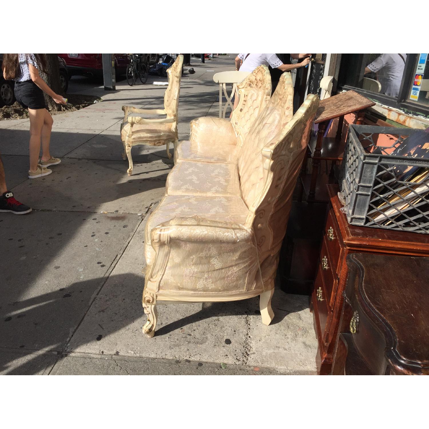 Cellini Furniture Crafters Vintage French Sofa w/ Cover - image-15