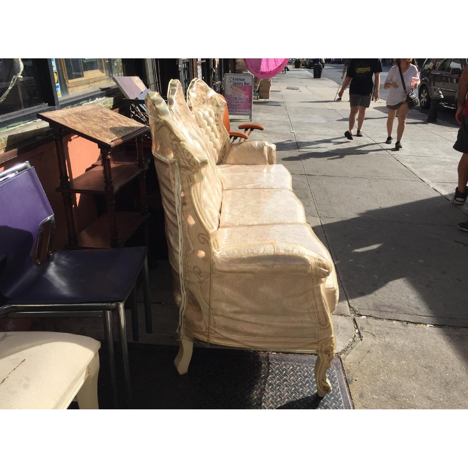 Cellini Furniture Crafters Vintage French Sofa w/ Cover - image-19